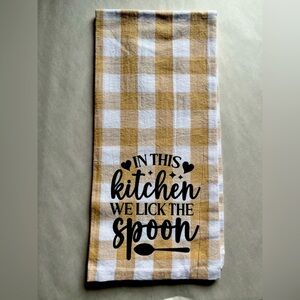 Brand new tea dish towel